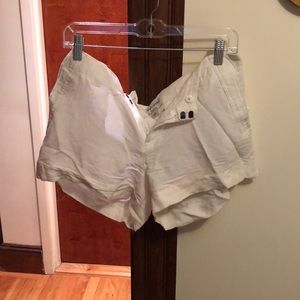 Linen shorts